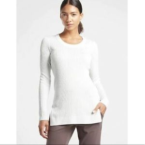 Athleta Lincoln Park Sweater in Dove NWT